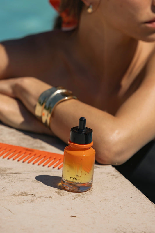 L’huile capillaire Cair : un bouclier anti-UV pour vos cheveux
