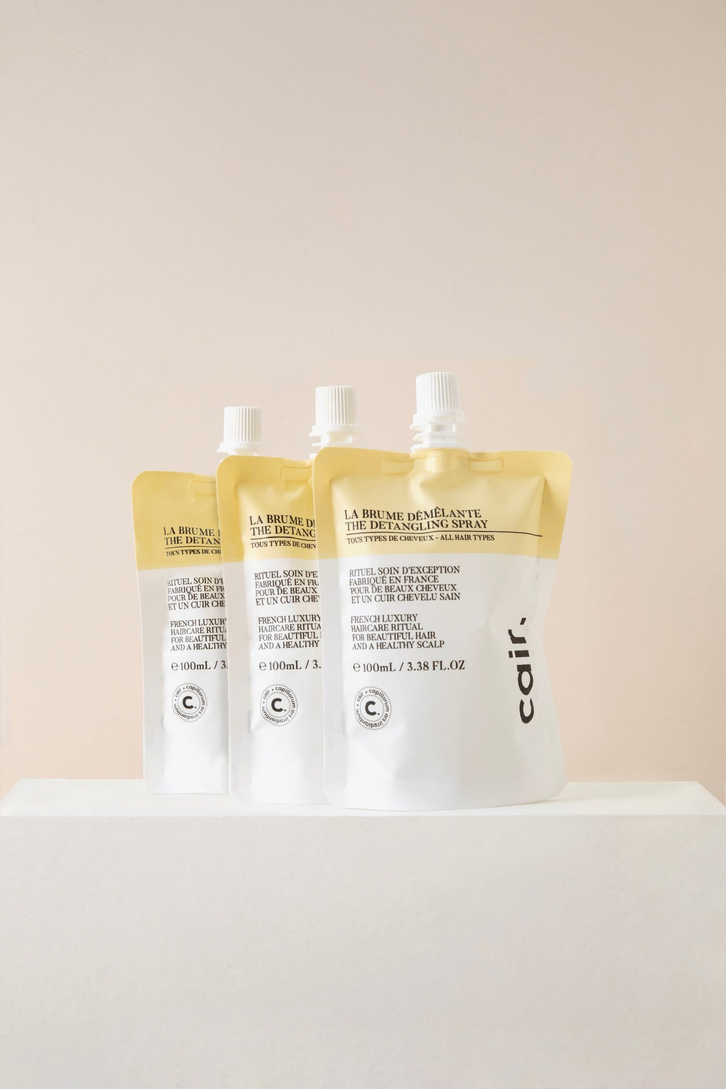 Le trio de recharges shampoing
