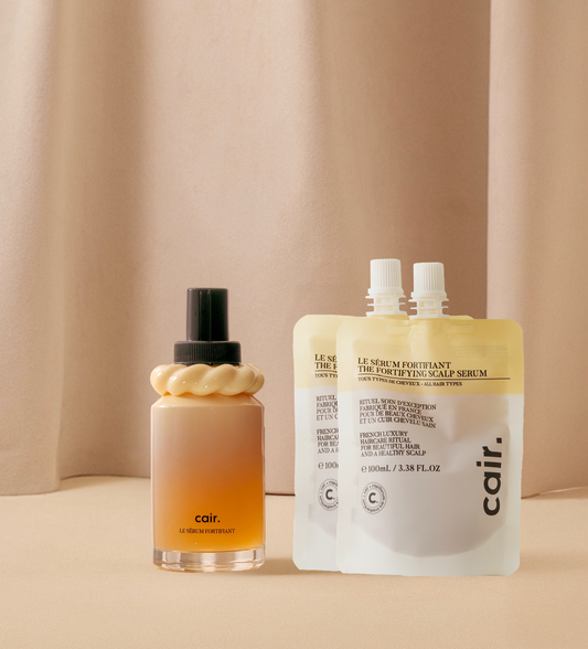 Le sérum fortifiant et ses 2 recharges