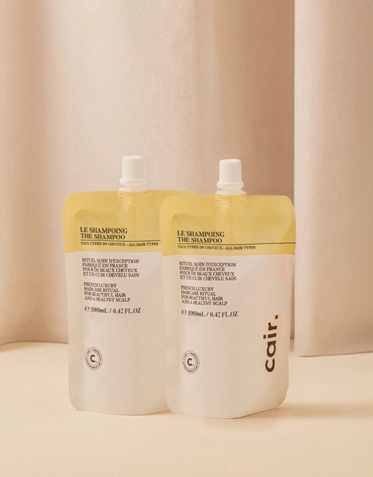 Le duo de recharges shampoing