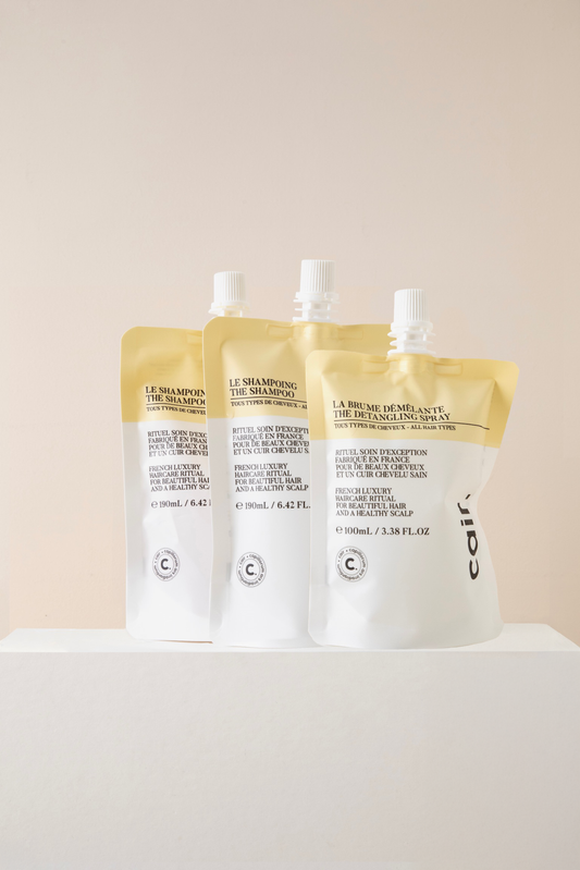 Le trio de recharges routine réparatrice