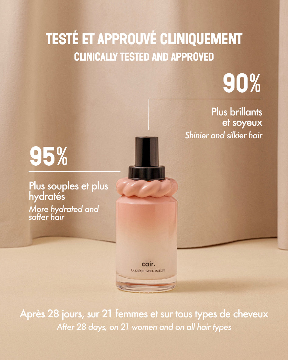 La Crème hydratante embellisseuse pour cheveux